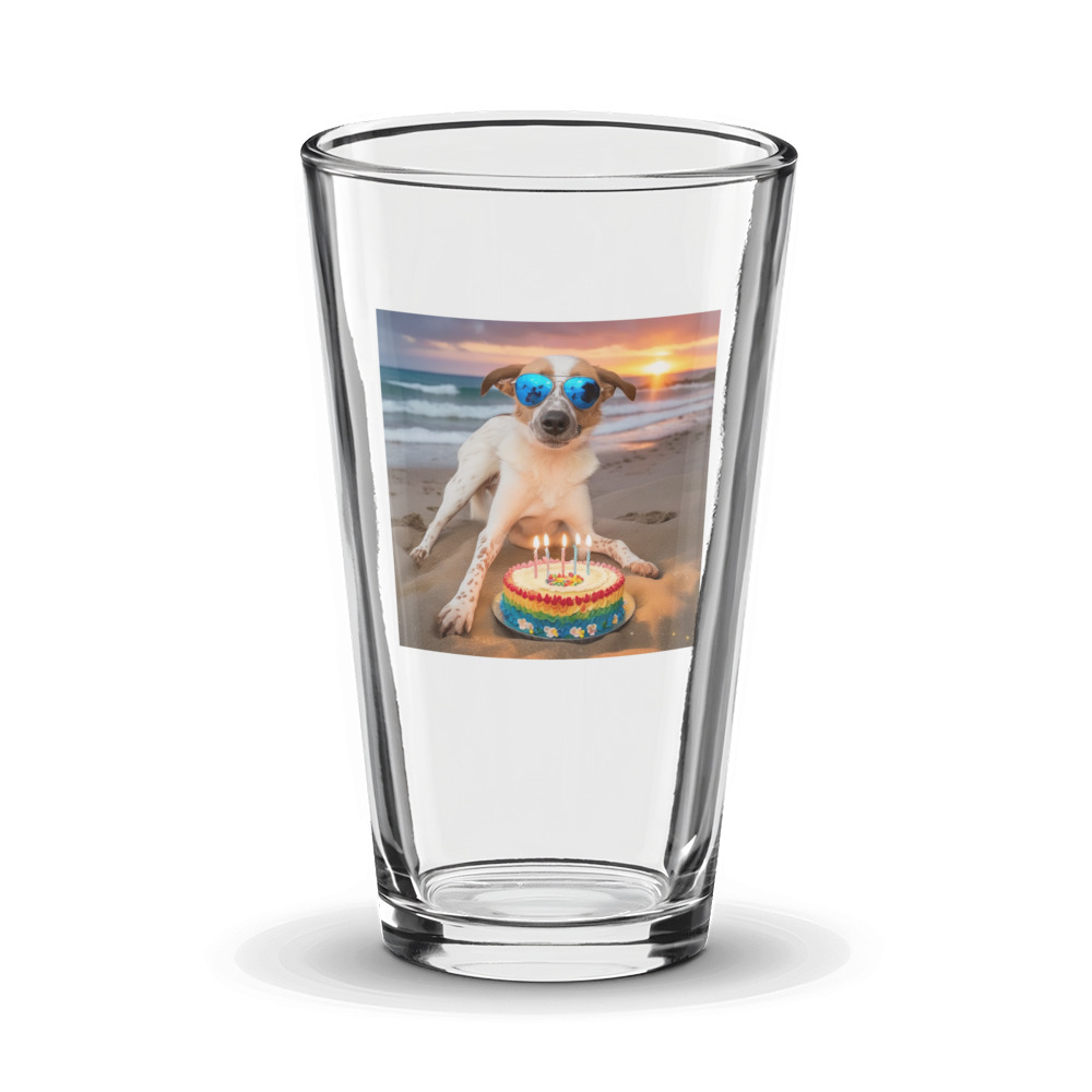 PugMug Custom Hazim Glass Tumbler