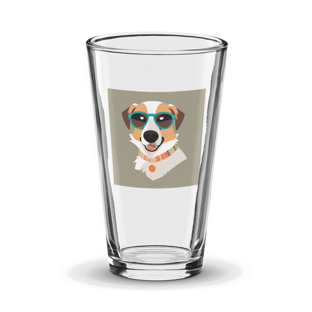 PugMug Custom Hazim Glass Tumbler
