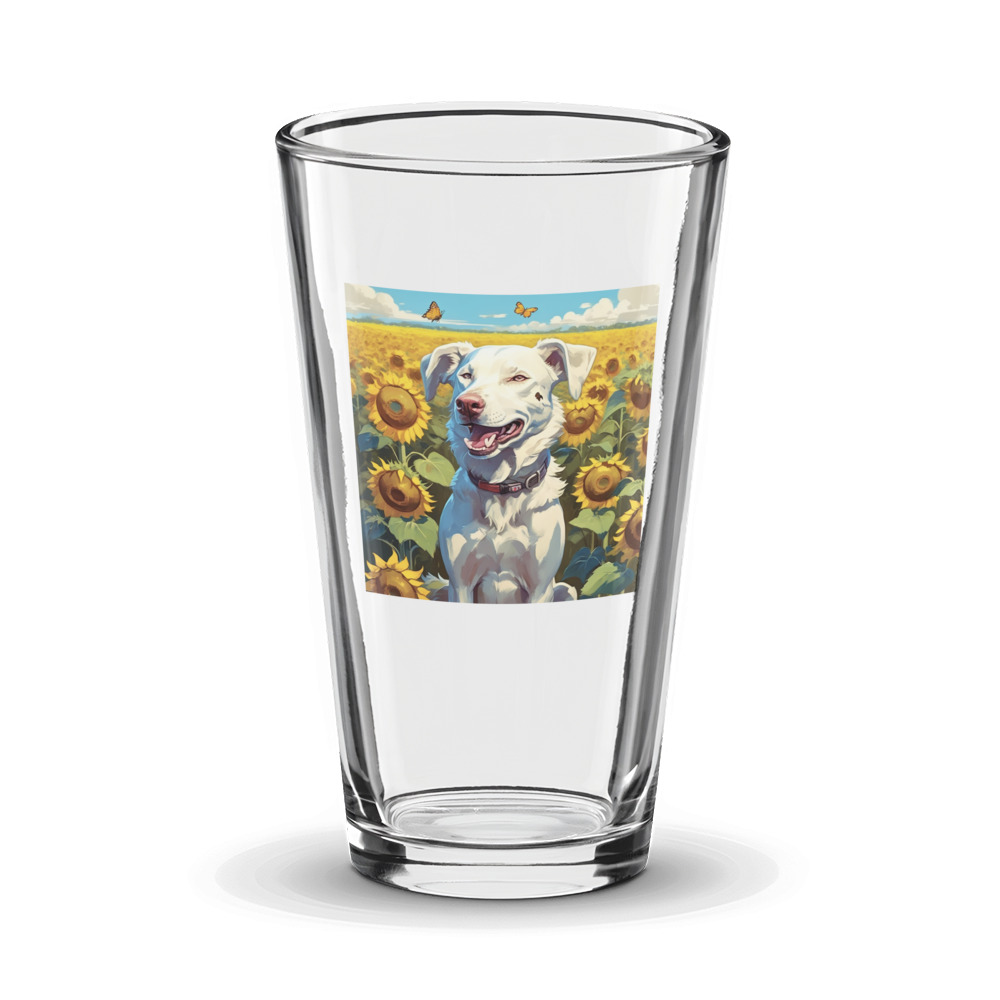 PugMug Custom Penny Glass Tumbler