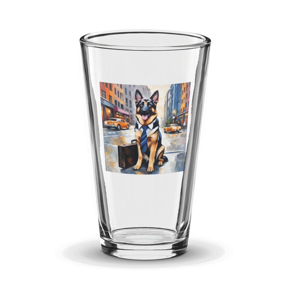 PugMug Custom Pet Glass Tumbler