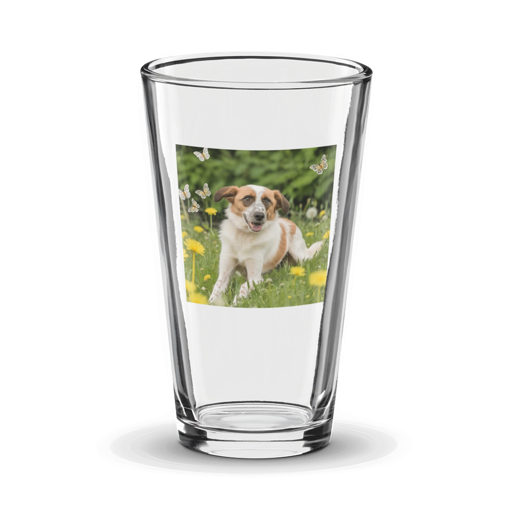 PugMug Custom Hazim Glass Tumbler