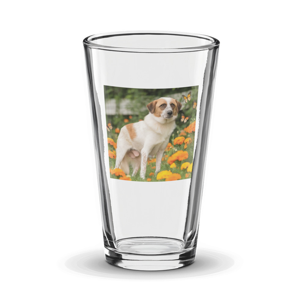 PugMug Custom Hazim Glass Tumbler