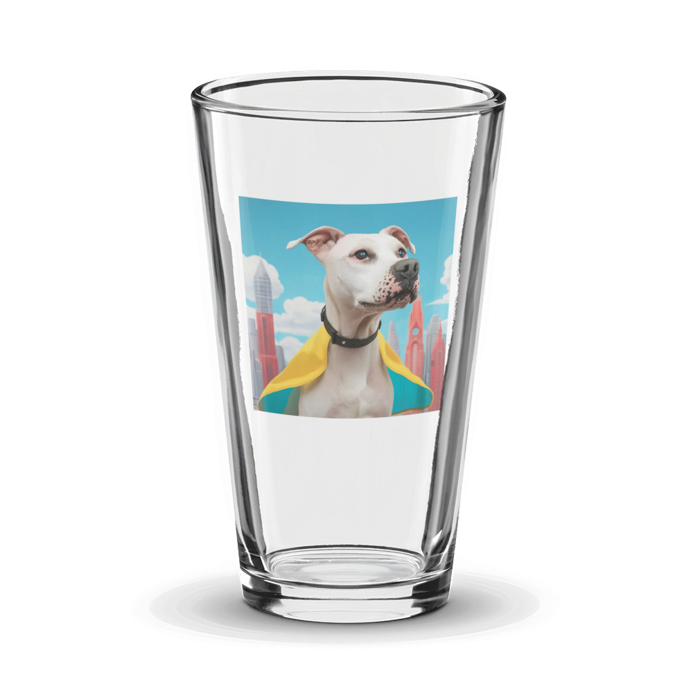 PugMug Custom Melody Glass Tumbler