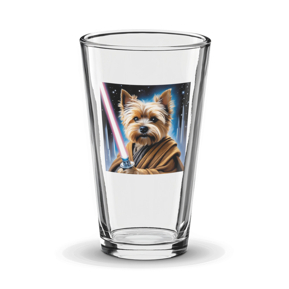 PugMug Custom Cairn Terrier Glass Tumbler