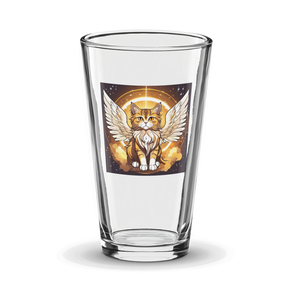 PugMug Custom Tabby Persian Cat Glass Tumbler