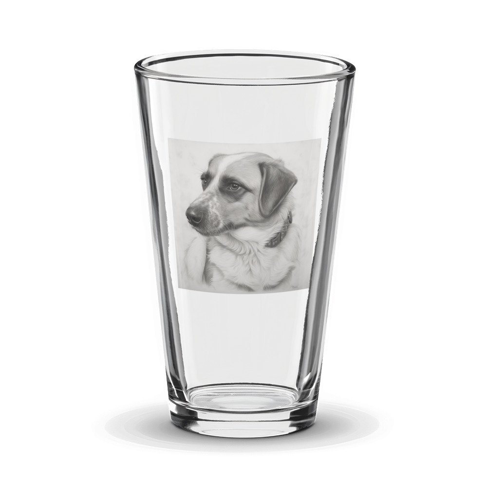 PugMug Custom Hazim Glass Tumbler