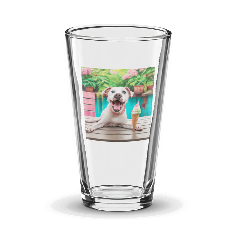 PugMug Custom Melody Glass Tumbler