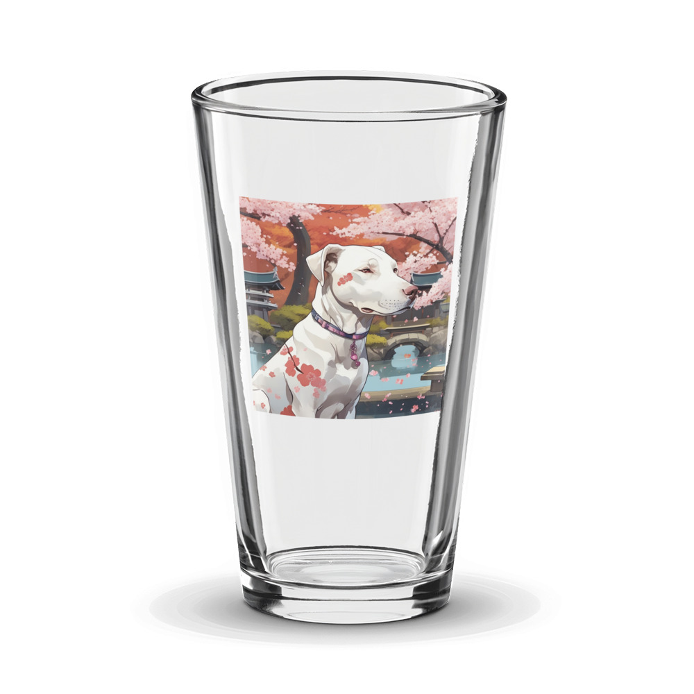 PugMug Custom Penny Glass Tumbler