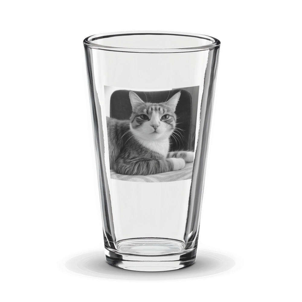 PugMug Custom Jack Jack Glass Tumbler