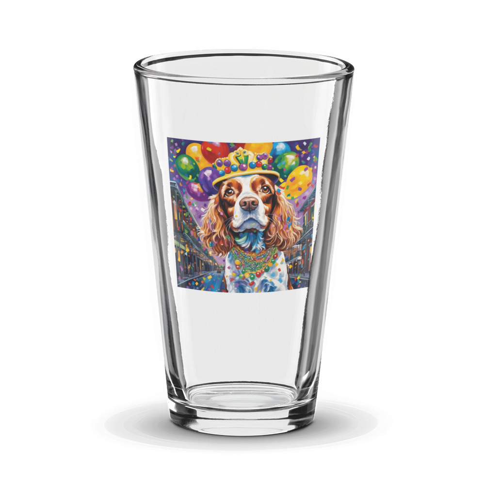 PugMug Custom Cocker Spaniel Glass Tumbler
