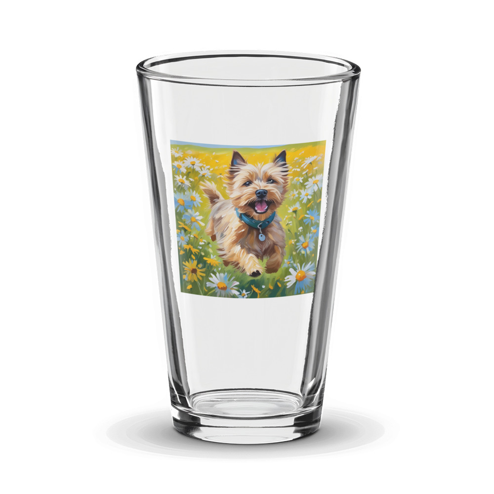 PugMug Custom Cairn Terrier Glass Tumbler
