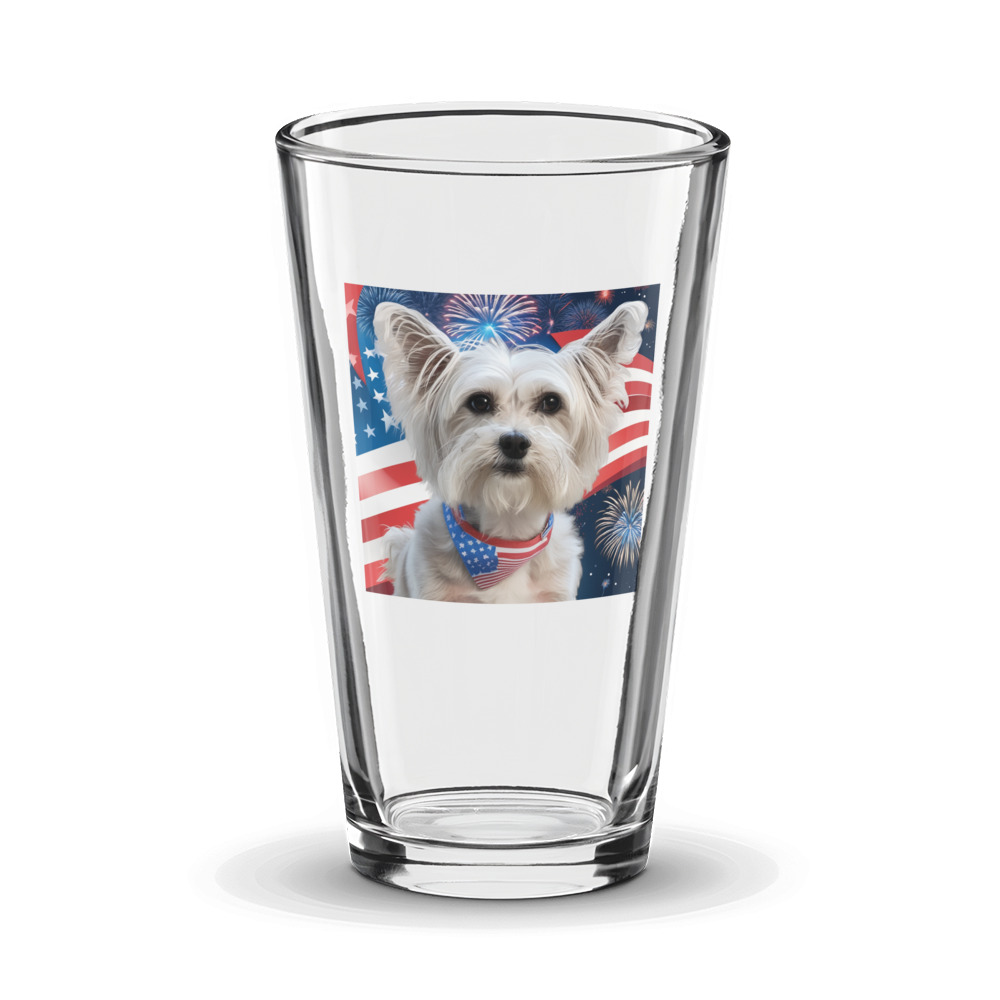 PugMug Custom Leo Glass Tumbler
