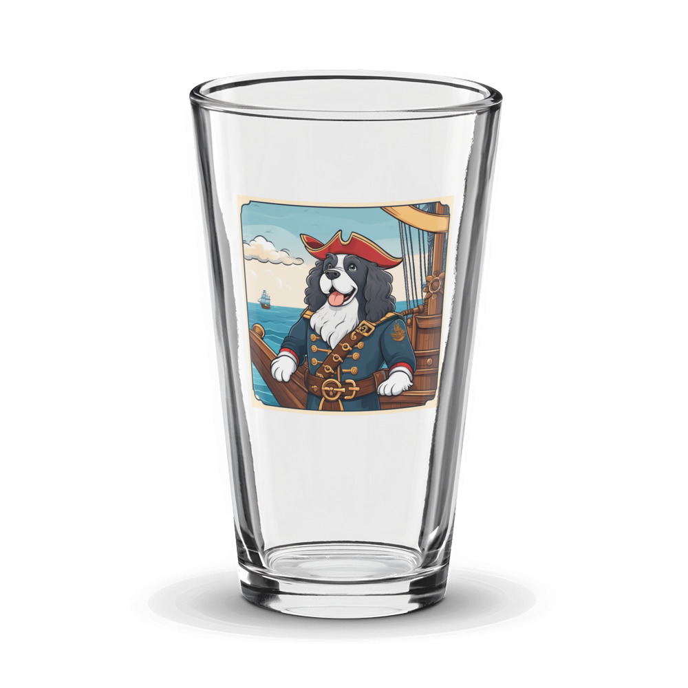 PugMug Custom Newfoundland Glass Tumbler