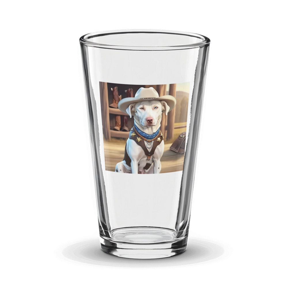 PugMug Custom Penny Glass Tumbler