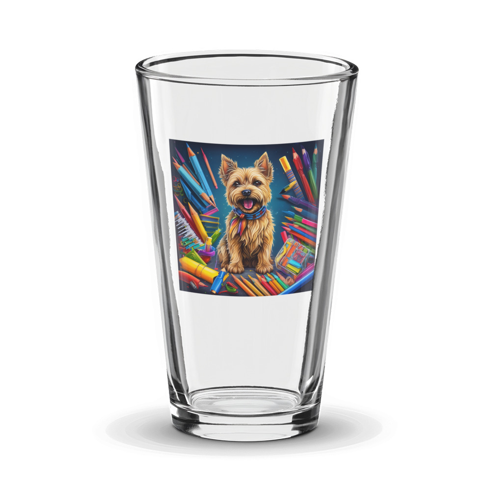 PugMug Custom Cairn Terrier Glass Tumbler