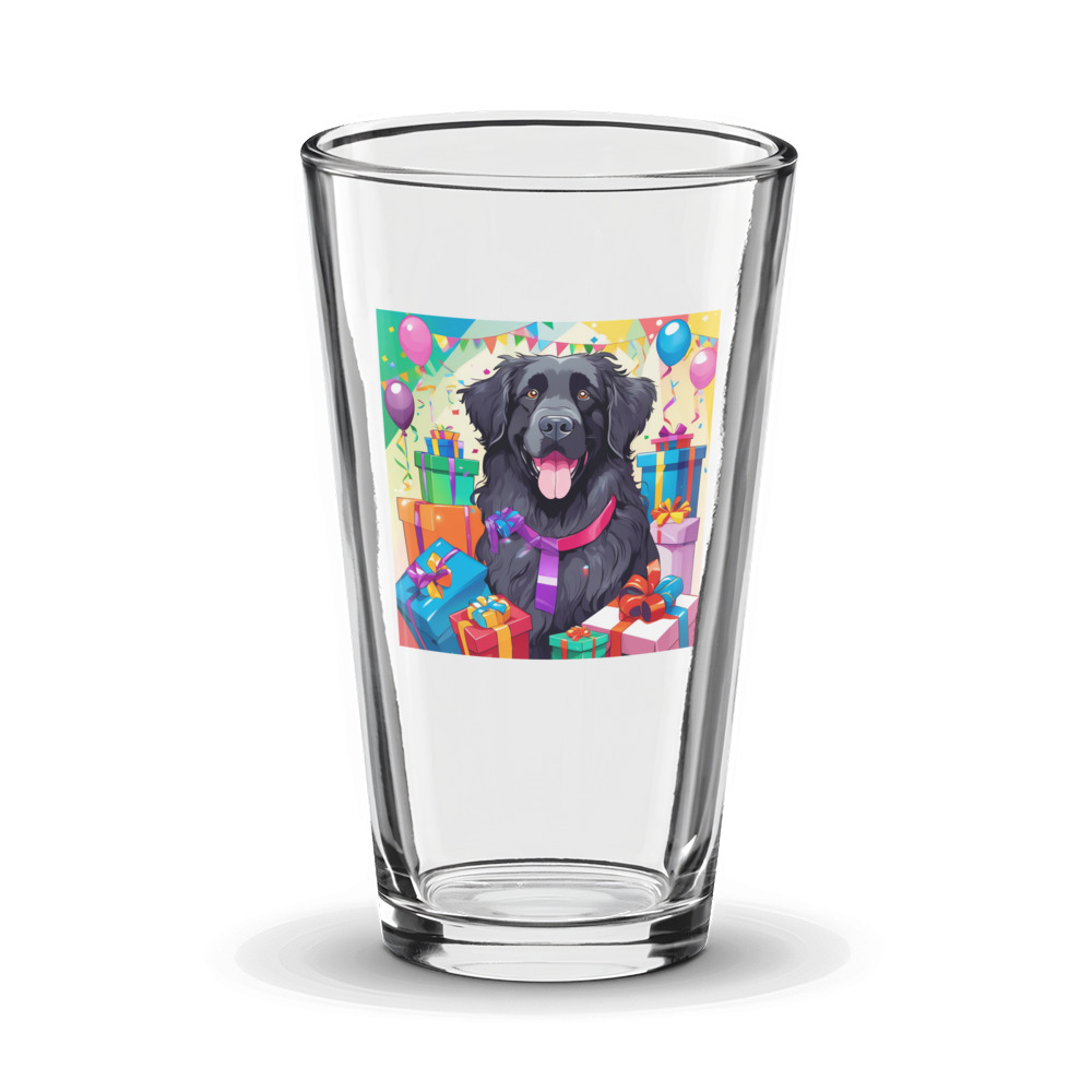 PugMug Custom Newfoundland Glass Tumbler