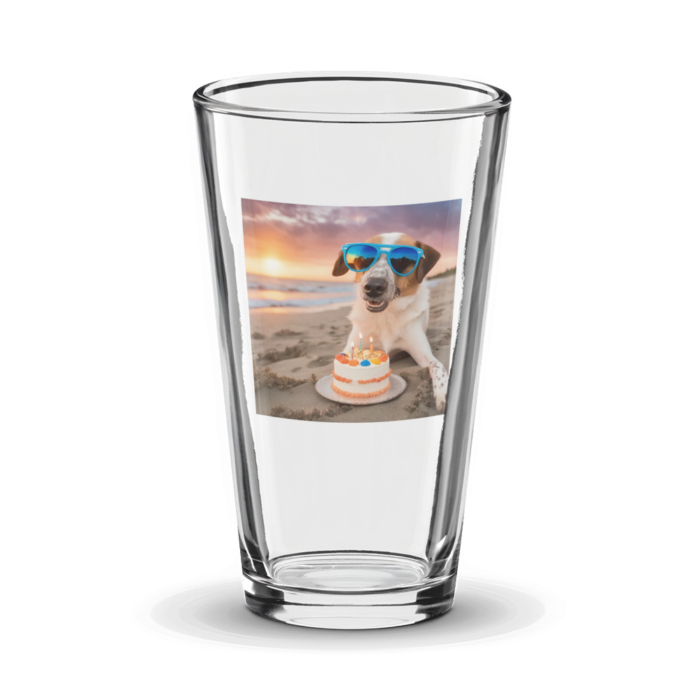 PugMug Custom Hazim Glass Tumbler