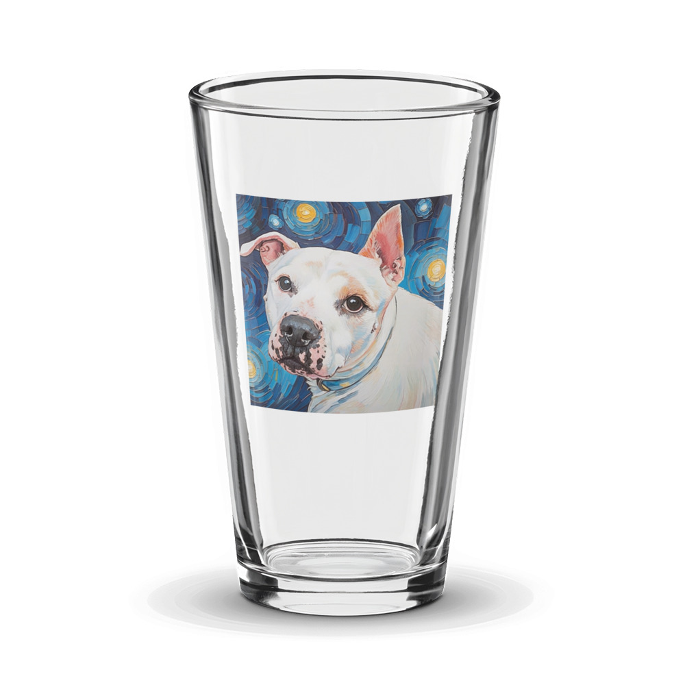 PugMug Custom Melody Glass Tumbler
