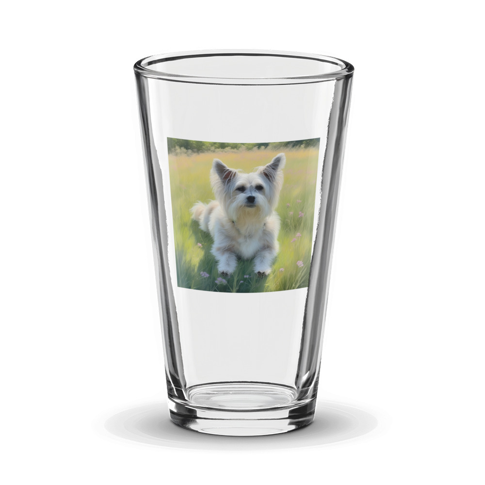 PugMug Custom Leo Glass Tumbler