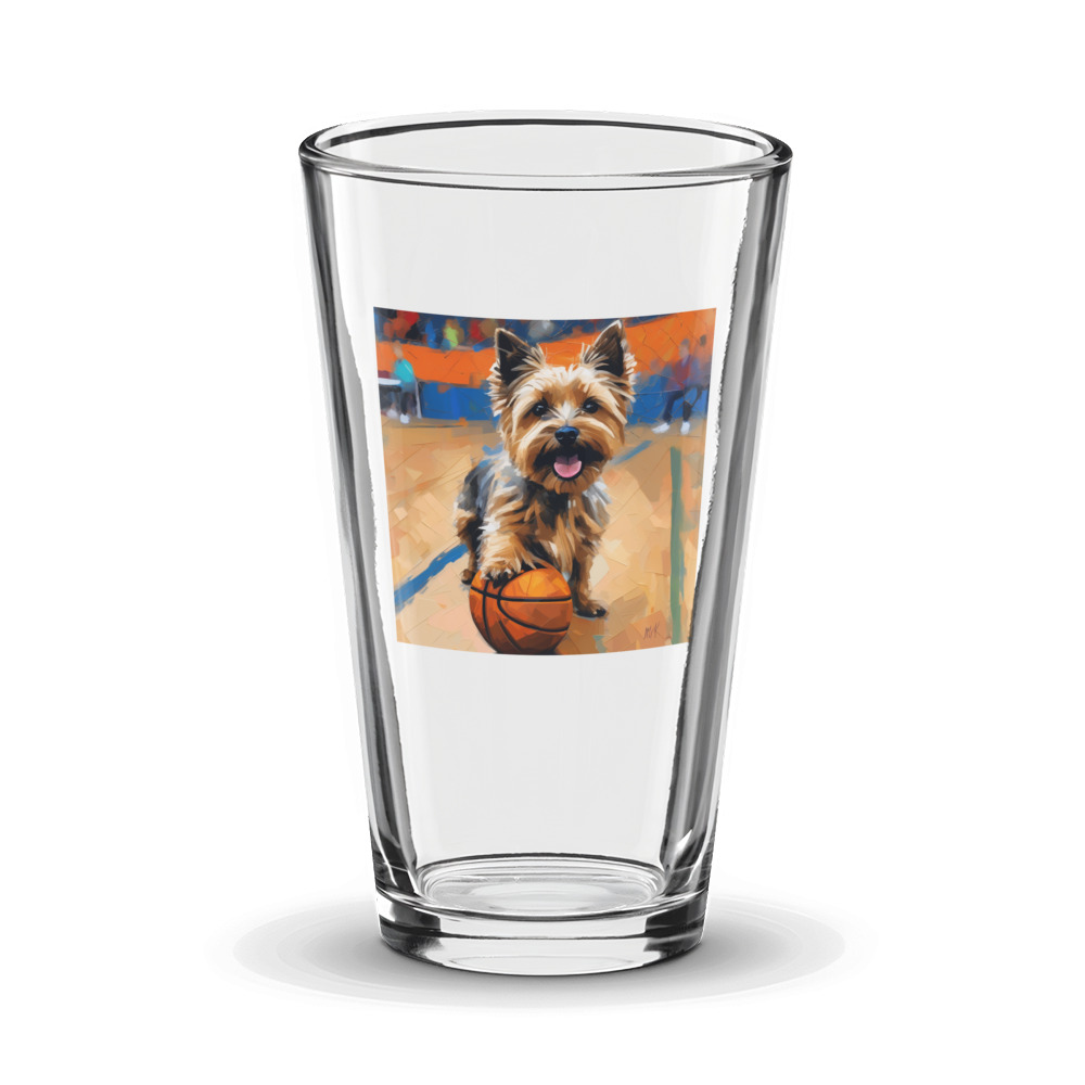 PugMug Custom Cairn Terrier Glass Tumbler