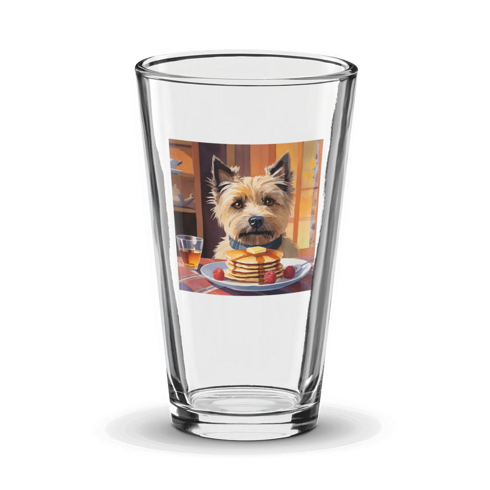 PugMug Custom Cairn Terrier Glass Tumbler
