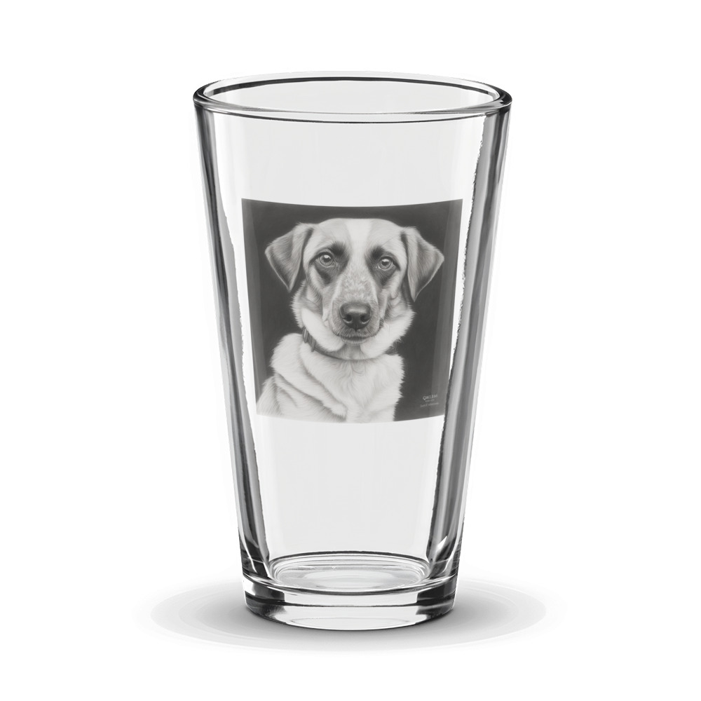 PugMug Custom Hazim Glass Tumbler