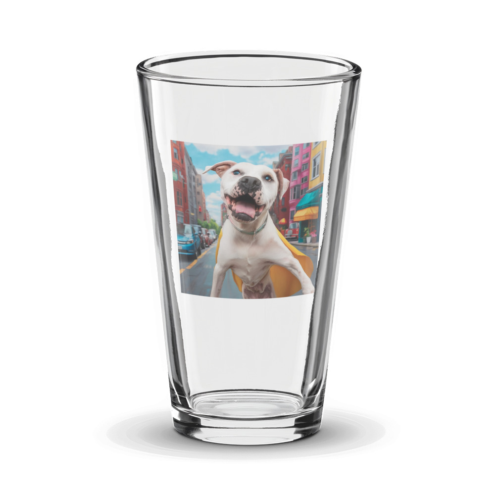 PugMug Custom Melody Glass Tumbler