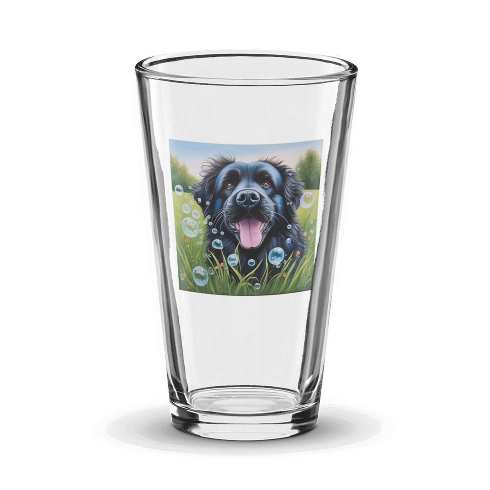 PugMug Custom Newfoundland Glass Tumbler