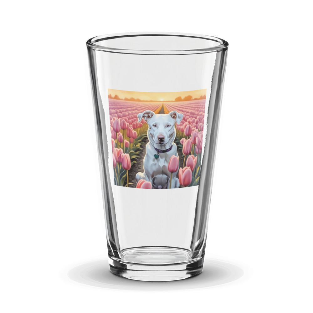 PugMug Custom Penny Glass Tumbler