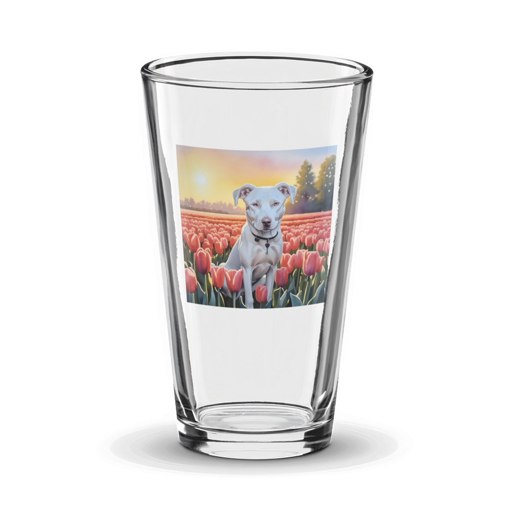 PugMug Custom Penny Glass Tumbler