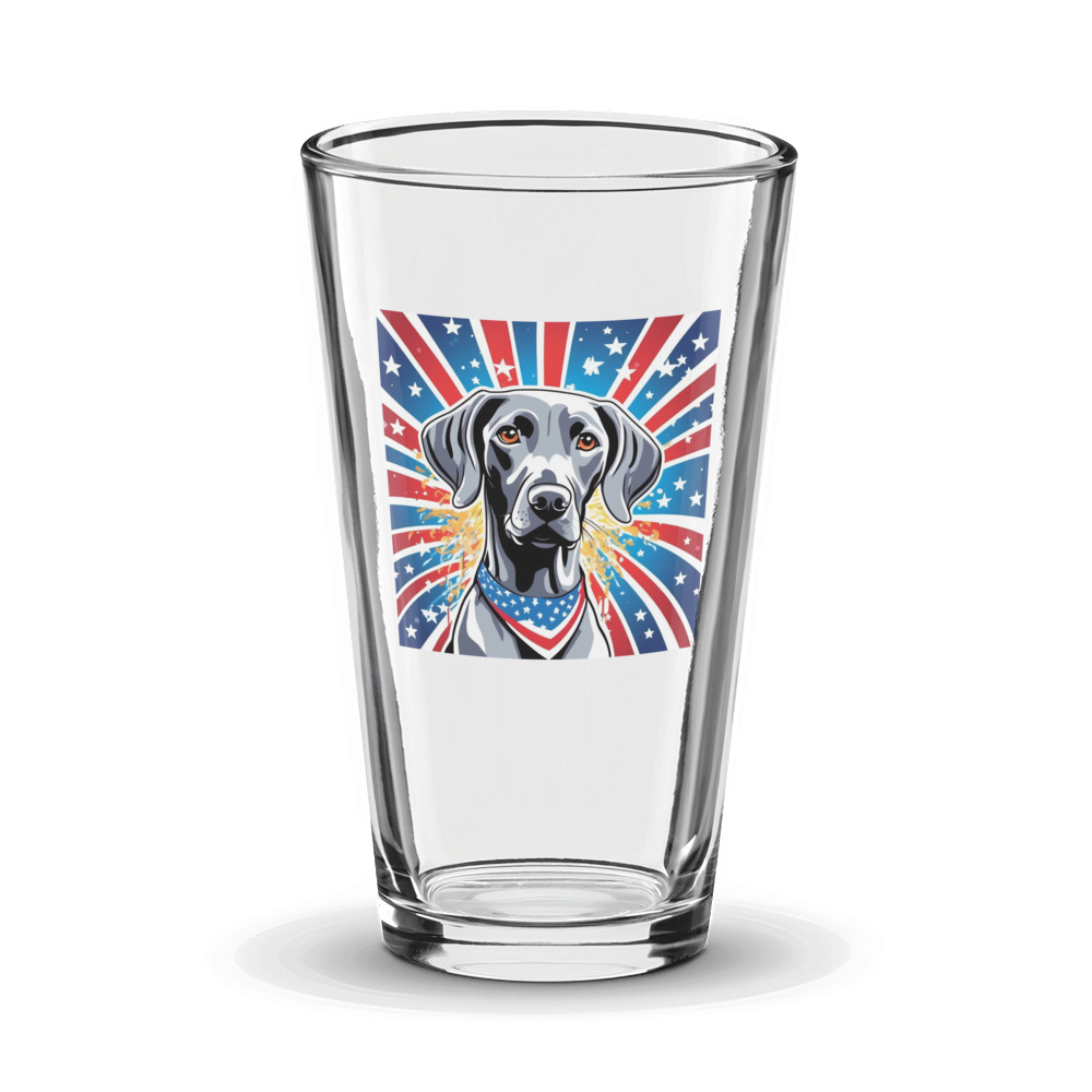 PugMug Custom Pet Glass Tumbler