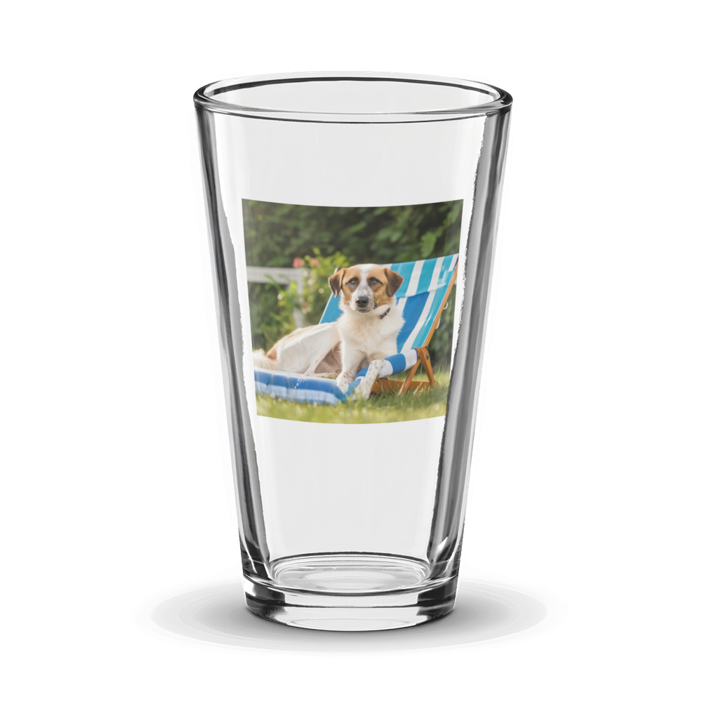 PugMug Custom Hazim Glass Tumbler