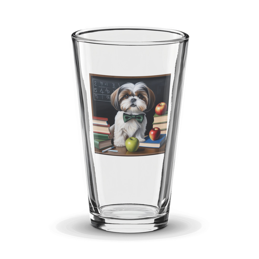 PugMug Custom Pet Glass Tumbler