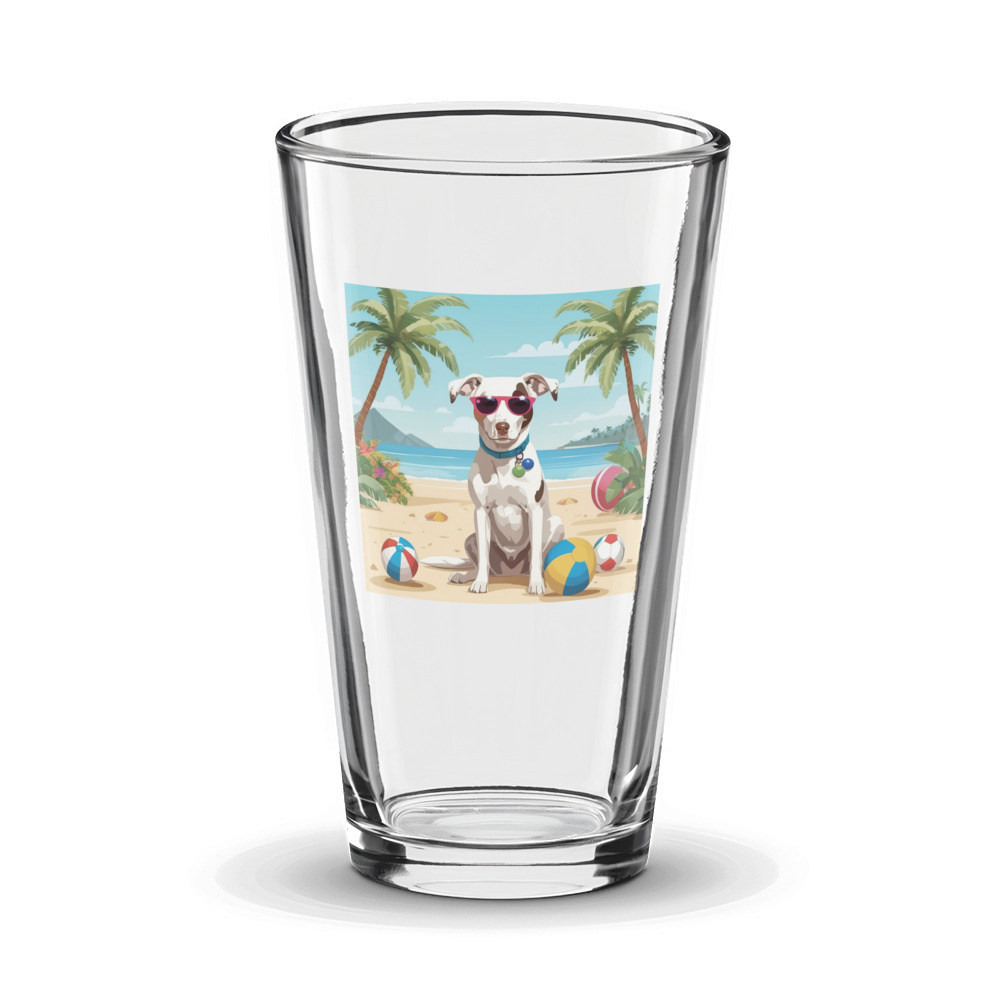 PugMug Custom Penny Glass Tumbler