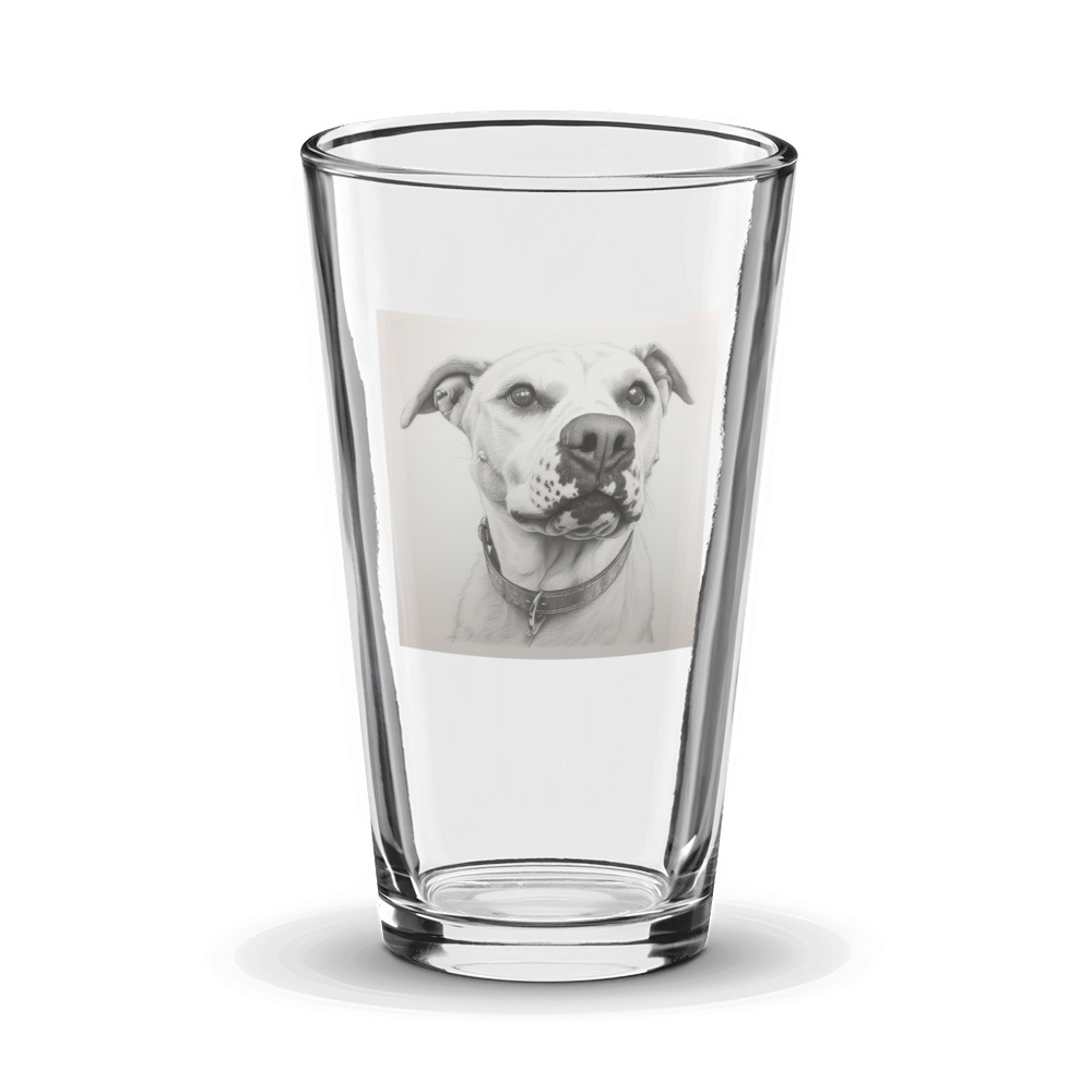 PugMug Custom Melody Glass Tumbler