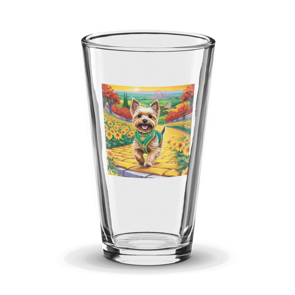 PugMug Custom Cairn Terrier Glass Tumbler