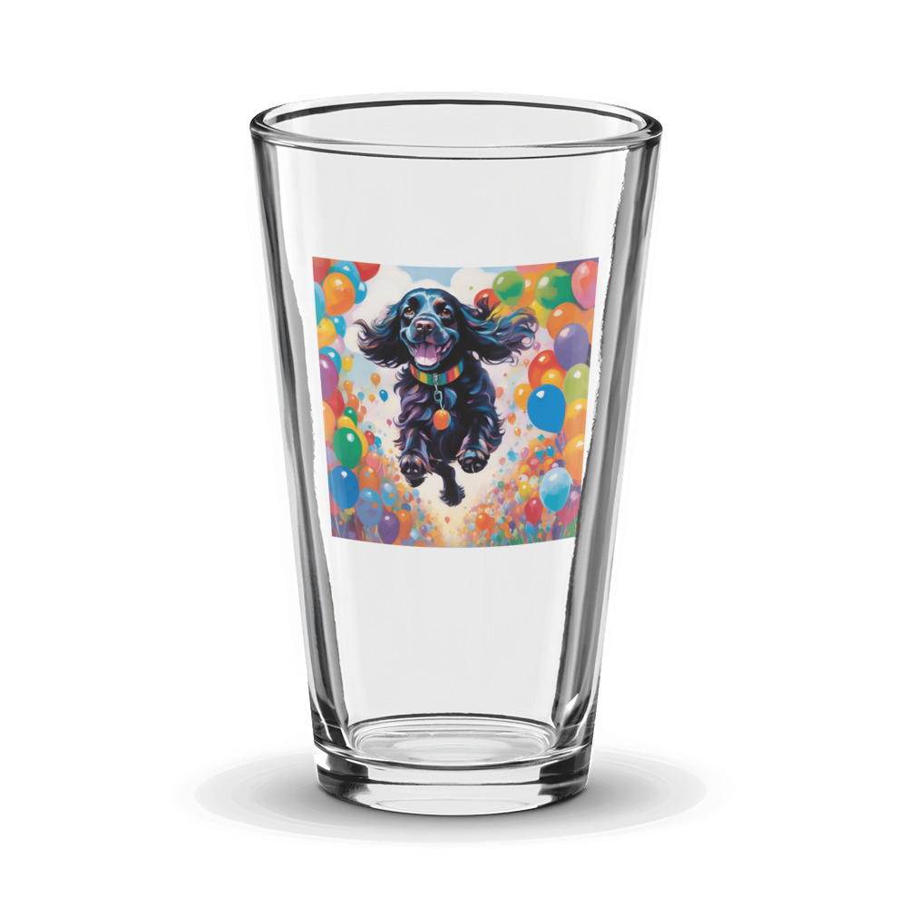 PugMug Custom Cocker Spaniel Glass Tumbler