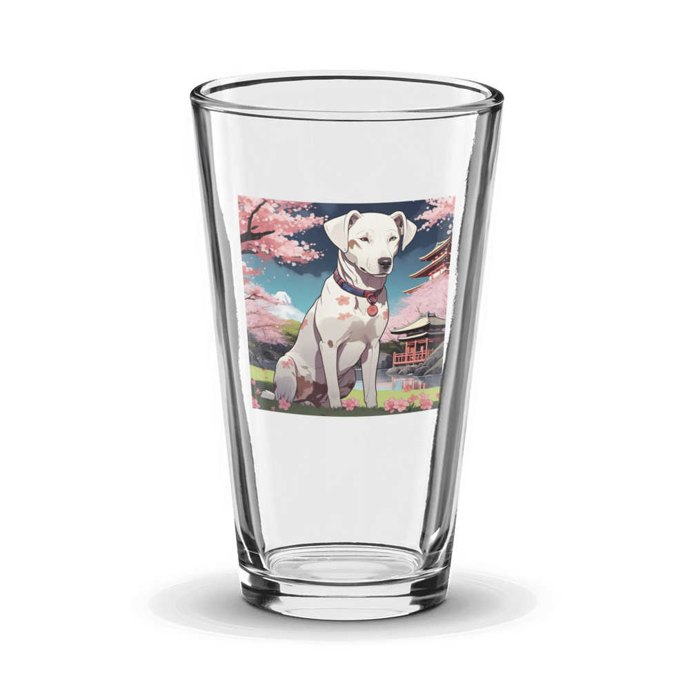 PugMug Custom Penny Glass Tumbler