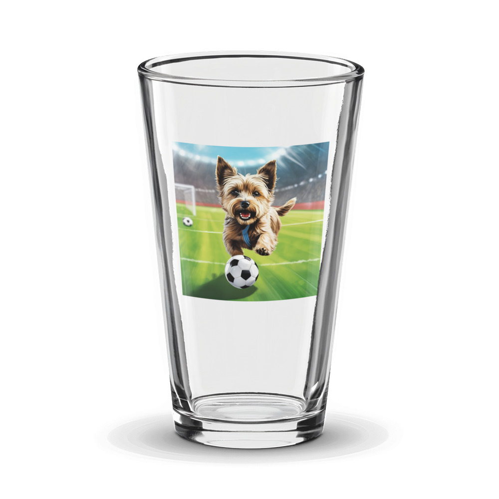 PugMug Custom Cairn Terrier Glass Tumbler