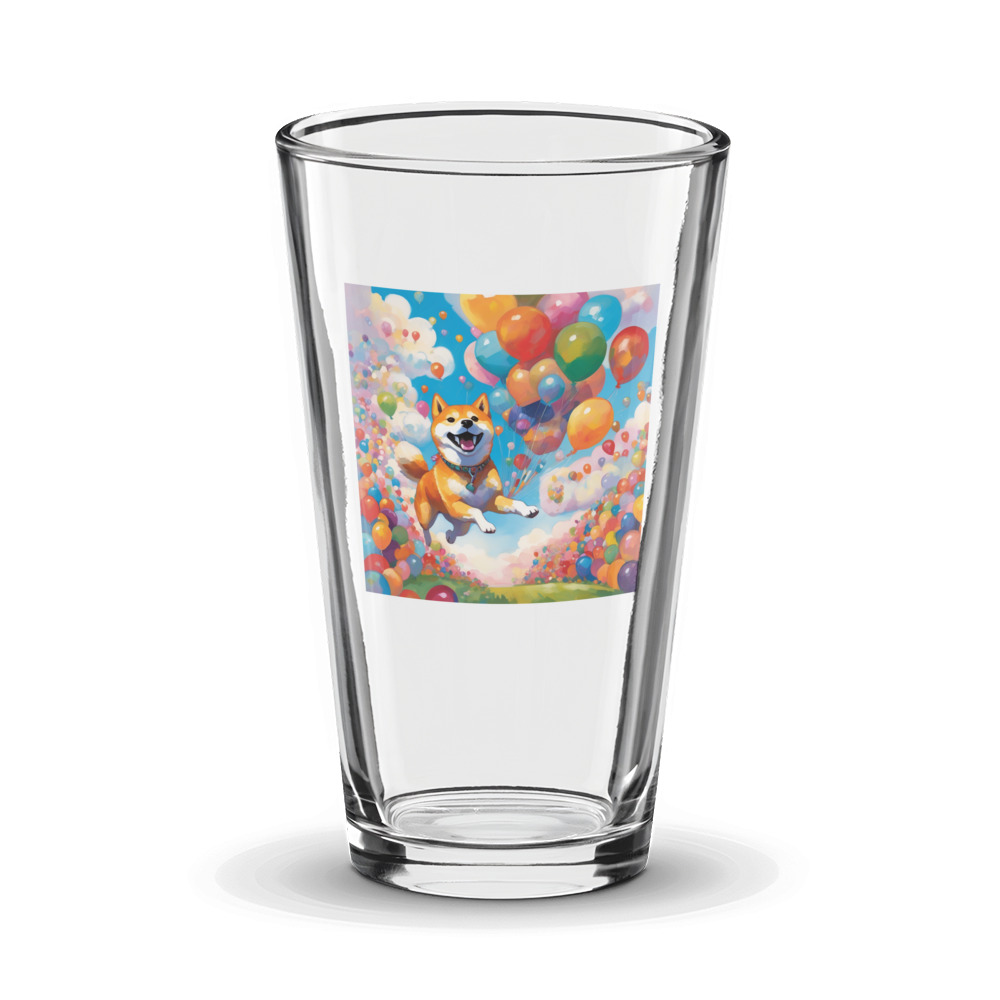 PugMug Custom Shiba Inu Glass Tumbler