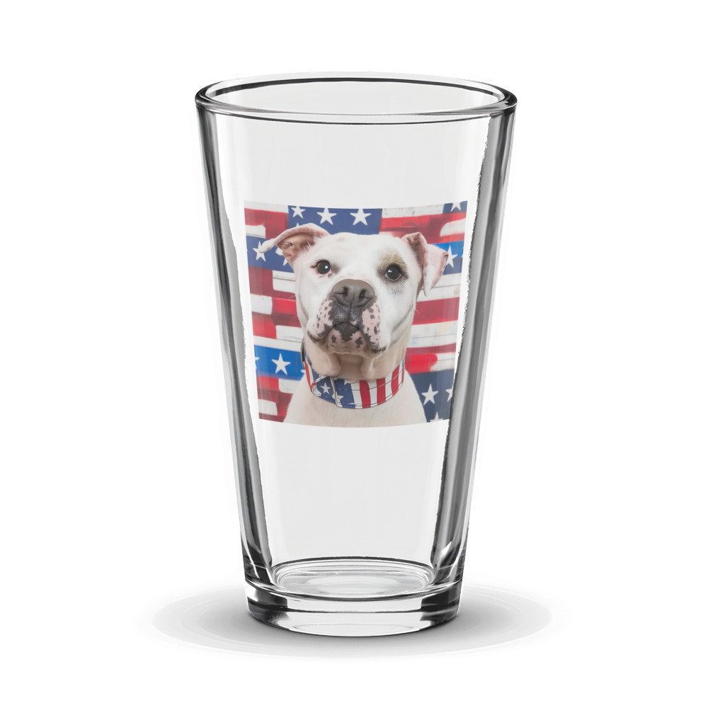 PugMug Custom Melody Glass Tumbler