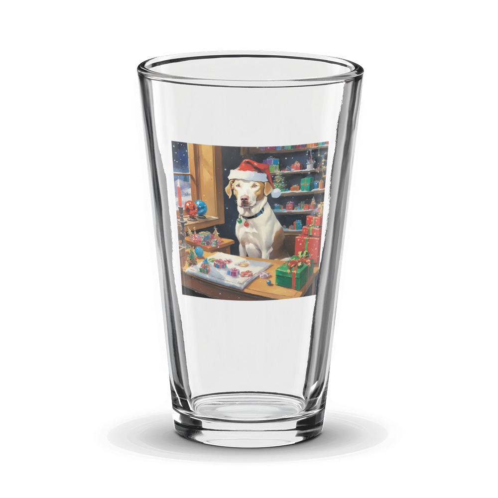 PugMug Custom Penny Glass Tumbler