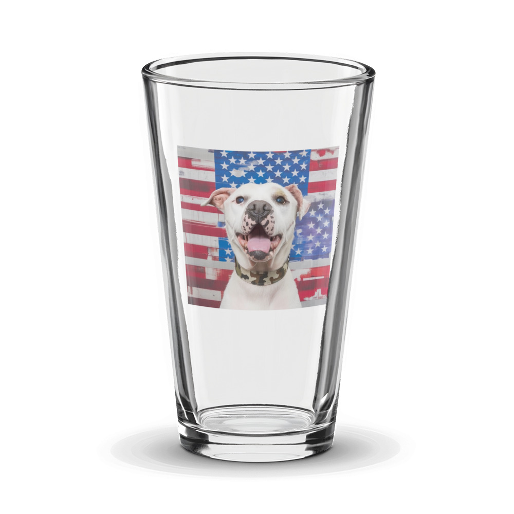 PugMug Custom Melody Glass Tumbler