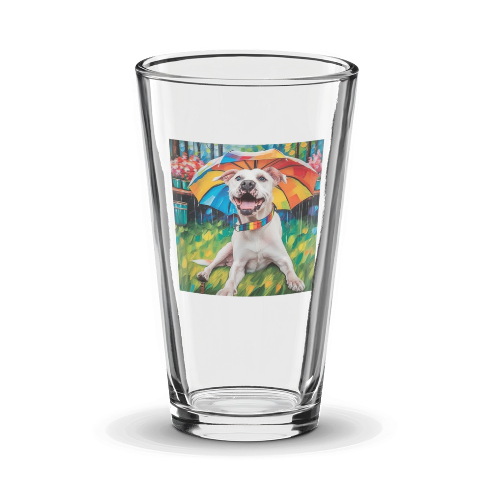 PugMug Custom Melody Glass Tumbler