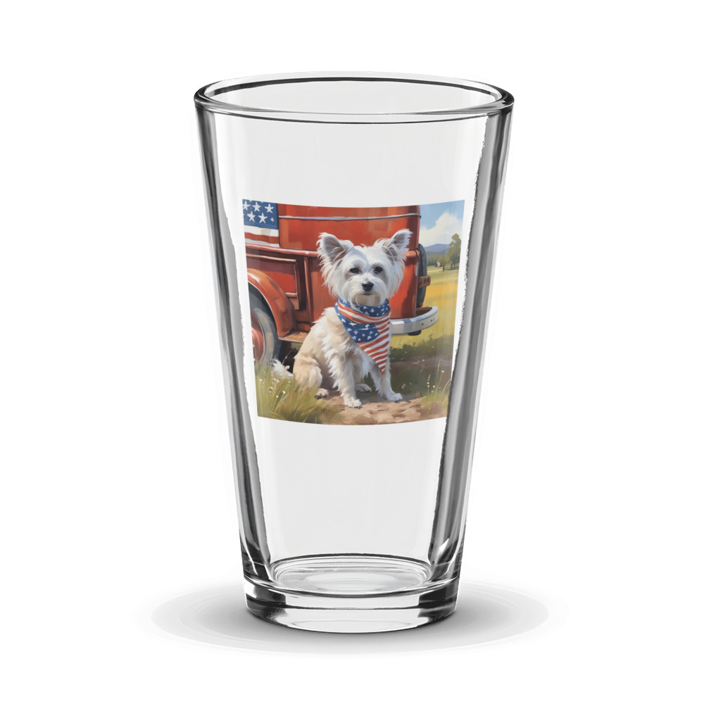 PugMug Custom Leo Glass Tumbler