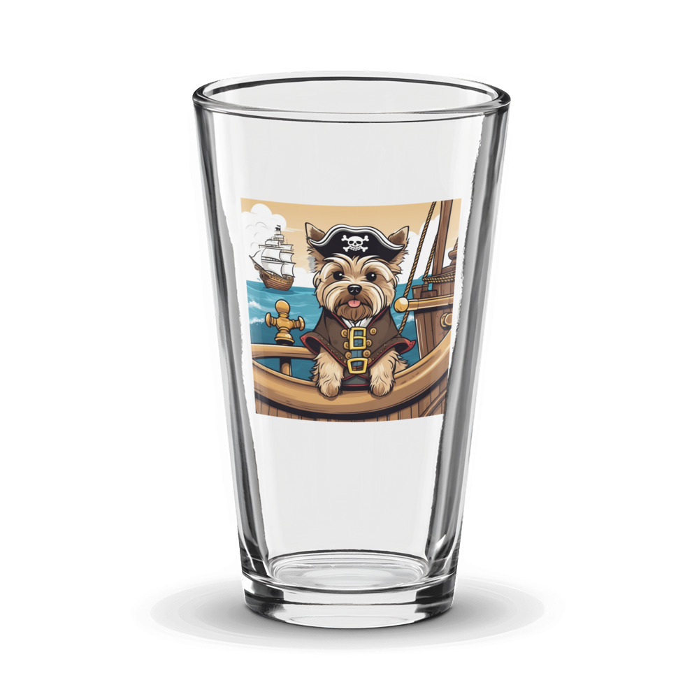 PugMug Custom Cairn Terrier Glass Tumbler