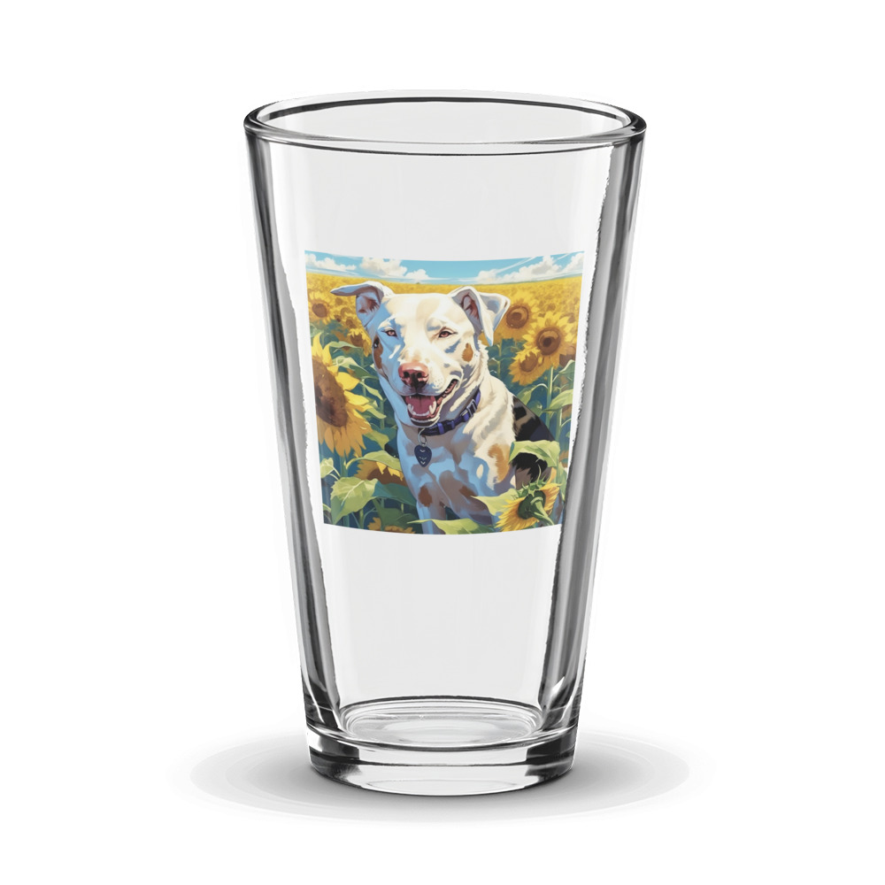 PugMug Custom Penny Glass Tumbler