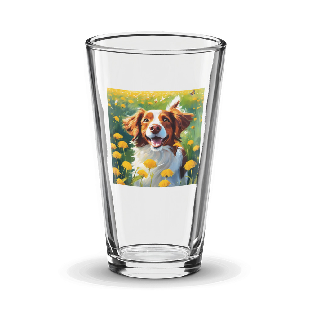 PugMug Custom Pet Glass Tumbler