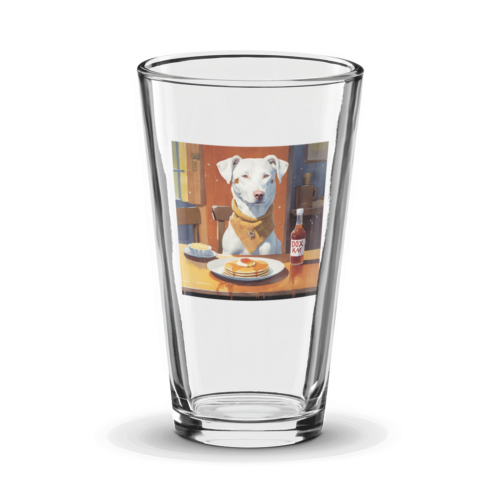PugMug Custom Penny Glass Tumbler