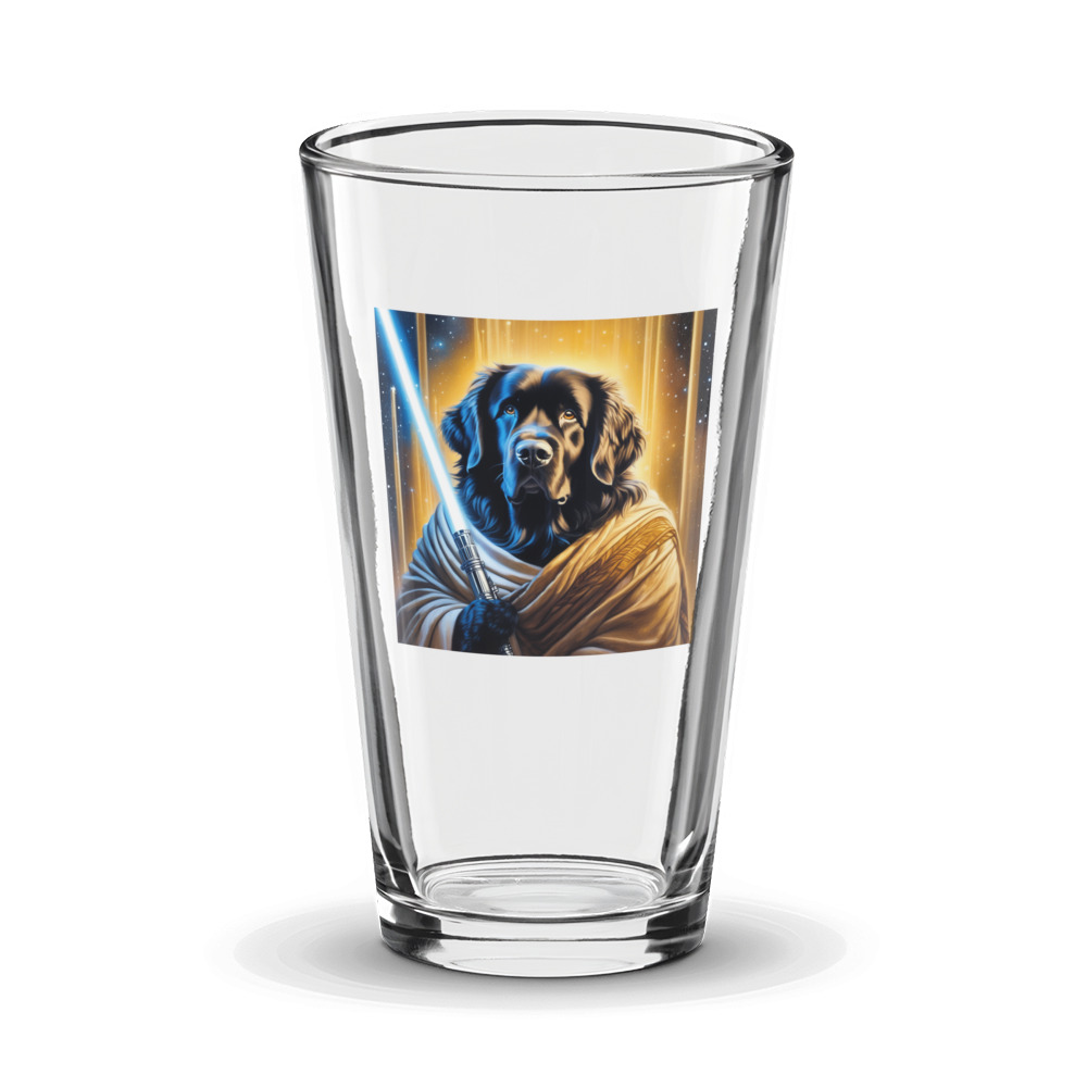 PugMug Custom Newfoundland Glass Tumbler